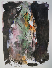 Armin Mueller-Stahl, übermalte Drehbuchseite 154