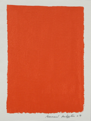 Bernard Aubertin,  o.T.rot