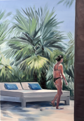 Carmen Belean, Blue pillows