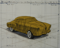 Christo, Wrapped Automobile, Studebaker