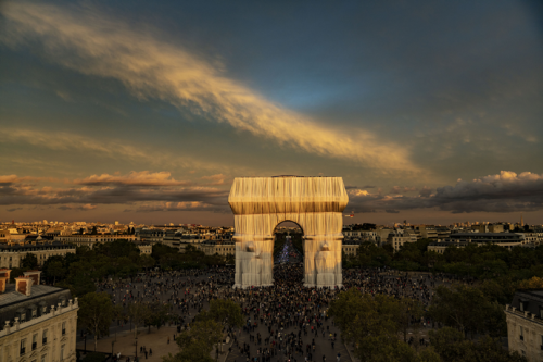 Christo & Wolfgang Volz, Arc de Triomphe, Motiv-12