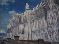 Christo + Jeanne-Claude, Reichstag Voderseite