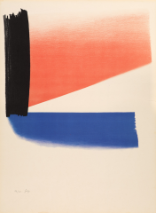 Rupprecht Geiger, blau-rot-schwarz