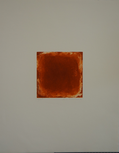 Gotthard Graubner, o.T.; Kissen