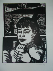 Erich Heckel, Junge Frau