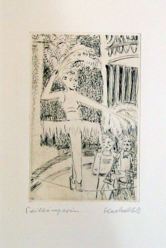 Erich Heckel, Seiltänzerin