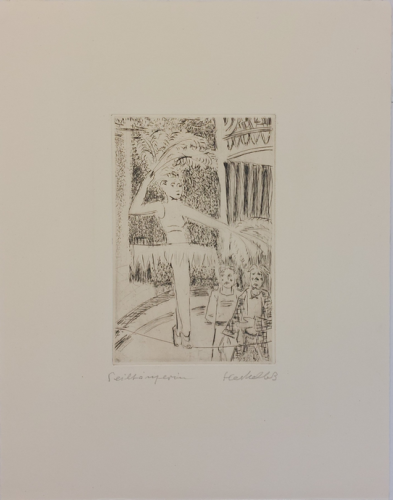 Erich Heckel, Seiltänzerin