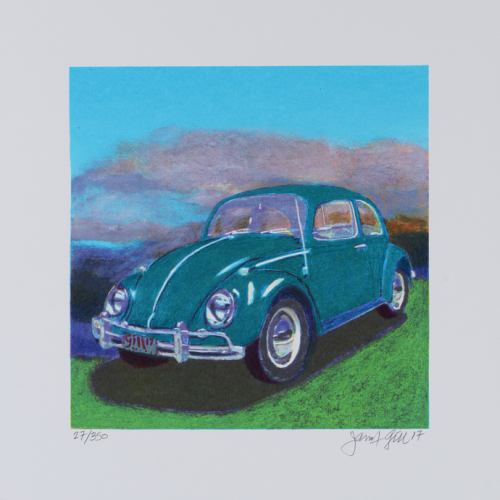 James Francis Gill, Mini Bug,Turquoise VW