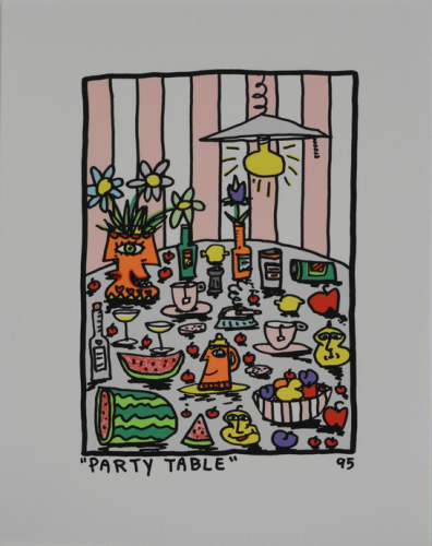 James Rizzi, Party Table