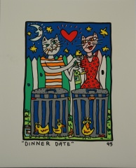 James Rizzi, Dinner Date