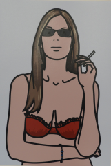 Julian Opie, Ruth smoking 25