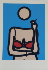 Julian Opie, Ruth smoking 4