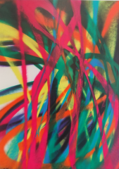 Katharina Grosse, Untitled-I