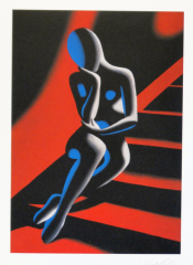 Mark Kostabi, stairway rot