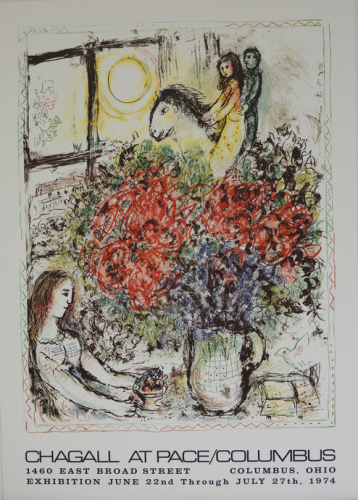 Marc Chagall, la chevauchée, 1970