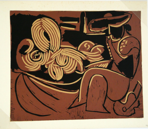 Pablo Picasso, Liegende und Picador