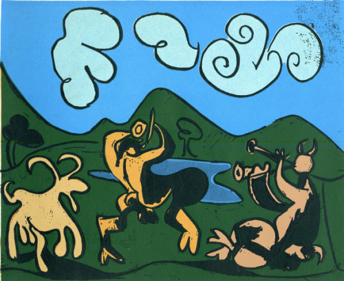 Pablo Picasso, Faunes et chevre