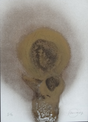 Otto Piene, the saint, Heilige Figur