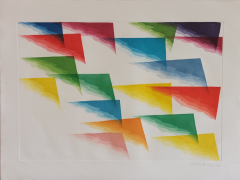 Piero Dorazio, Senza titulo (triangles)