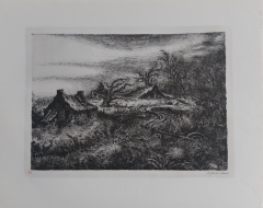 A.Paul Weber, das verlassene Dorf