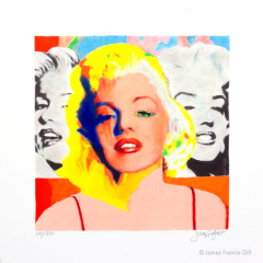 James F.Gill, Mini Marilyn, Three Faces