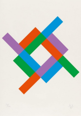 Max Bill, Rhythmus um ein weisses Quadrat