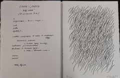 Guenther Uecker, Grafik 2 + russ. Text