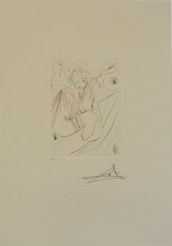 Salvador Dalí,  die geteilte Sünde