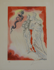 Salvador Dalí, der schwarze  Teufel