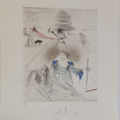 Salvador Dali, la vieil hippie