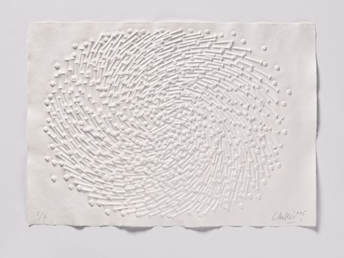 Günther Uecker, Huldigung an Hafez Motiv 04