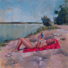 Vinzenz Schüller, She reads a Thomas Bernhard book for the first time