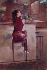 Vinzenz Schüller, Bar-Scene, Girl in thoughts