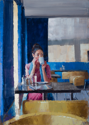 Vinzenz Schueller, Cafe Szene