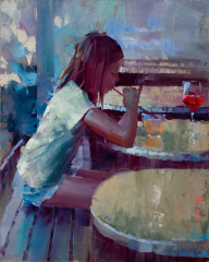 Vinzenz Schüller, Girl drinking Juice